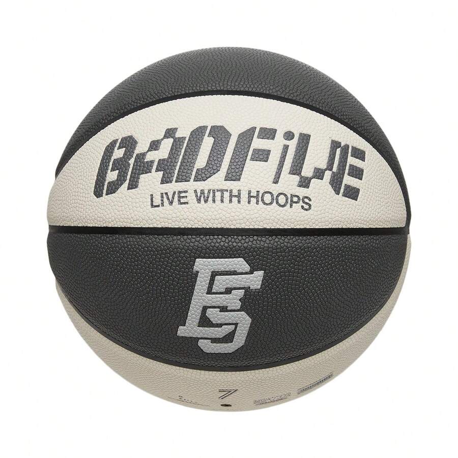 Bóng rổ LI-NING BADFIVE màu xám và trắng ngà, lõi xốp 20K, chống mài mòn, dùng để tập luyện, mã sản phẩm ABQV099. - Xám/Trắng nhạt - Xem 1