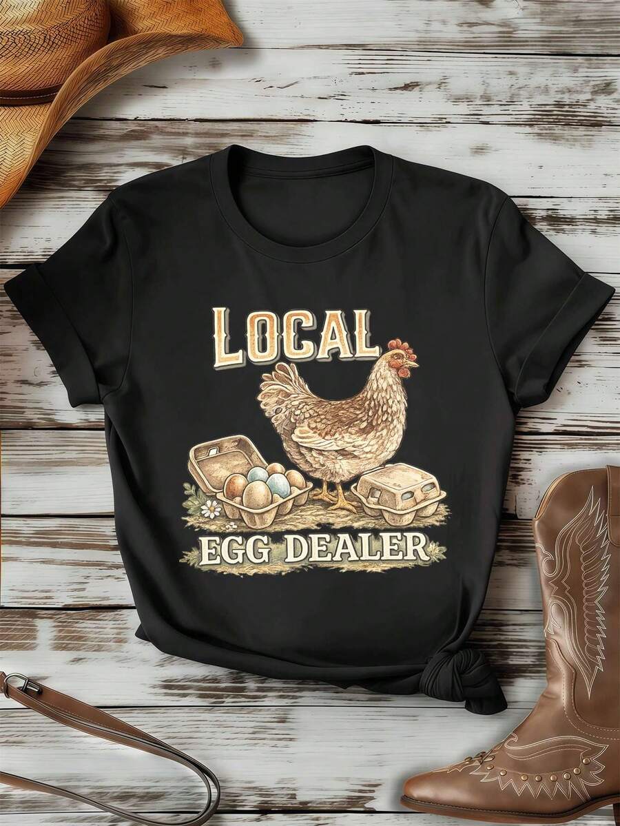 Women T-Shirts - Black - View 1