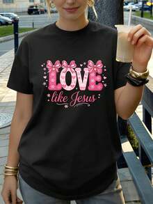Women T-Shirts - Black - View 1