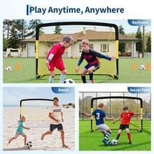 Football Net - 6x4 Double Goal Set - View 2