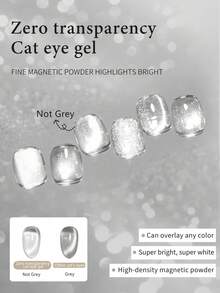annies 16ml Zero Penetration Color Free Cat Eye Gel Nail Polish Versatile Explosive Flash Cat Eye Glue Special For Beginner Nail Enhancement - Multicolor - View 2