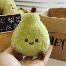 1 Móc khóa hình quả lê xanh Csquishyute, Móc khóa hình quả lê nhồi bông Kawaii, Mặt dây chuyền hình quả lê mini mềm mại, Phụ kiện trang trí túi hình quả lê thẩm mỹ, Đồ chơi nhồi bông hình trái cây dễ thương - Nhiều màu - Xem 9