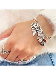 JA Jewelry S925 Sterling Silver 1pc Burger House Pendant,DIY Pendant, Suitable As A Beautiful Gift Jewelry For Christmas, Halloween, Etc. - Hamburger House - View 3