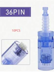 10pcs Disposable Replacement Needle Tips, 12/36/42 Pins/Round Nano 5D Bent Head Microneedle, Suitable For MYM/M5/M7/N2/A6/A1/E30, Individually Sealed Packaging - Multicolor - View 13