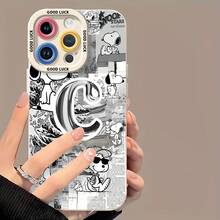 Funda para móvil con diseño de collage de , compatible con Samsung, Apple, VIVO, OPPO, , Transsion, ,  y Honor. Fabricada en TPU, ofrece protección contra golpes y caídas. Un regalo ideal para familiares y amigos. - Blanco - Ver 2