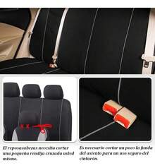 10 Pieces Universal Car Seat Covers - 查看 9