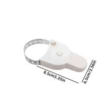 1pc Soft Measuring Tape For Body Measurement, Can Measure Waist, Circumference, Chest, Arm Length, Leg Length, Bust, Etc., Suitable For Fitness - Multicolor - View 6