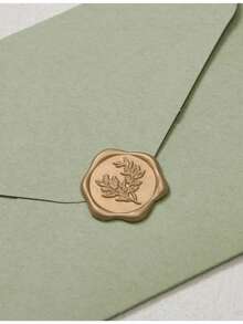 20/30/50/100 miếng dán niêm phong bằng sáp, nhãn dán niêm phong phong bì thiệp cưới, nhãn dán tự dính, thích hợp cho đám cưới, thiệp mời, phong bì, bao bì quà tặng, Giáng sinh. - vàng sáng - Xem 7