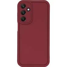 适用于三星 Galaxy A17 A07 A56 A26 A36 A16 A06 A05 A15 A25 A35 A55 A04 A12 A13 A14 A50 A52 A54 S26 Ultra S25 FE S24 S23 S22 S21 S20 Plus 的软 TPU 手机保护壳，防摔防震，纯色硅胶手机壳 - 酒紅色 - 查看 1