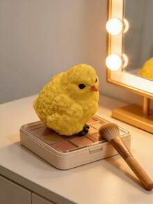 1 pieza Mini lindo ornamento de pollito amarillo, adecuado para jardín de hadas, paisaje micro, decoración de jardín al aire libre, modelo de coleccionista, regalo de inauguración de la casa - A - Ver 7