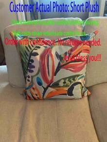 Designer Pillow Cover, Tropical Leaf, ENQ, Carnival - 白色 - 查看 8