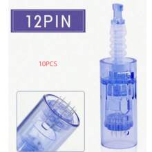 10pcs Disposable Replacement Needle Tips, 12/36/42 Pins/Round Nano 5D Bent Head Microneedle, Suitable For MYM/M5/M7/N2/A6/A1/E30, Individually Sealed Packaging - Multicolor - View 17