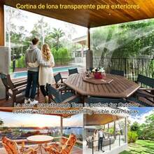 Waterproof Transparent Tarpaulin 4*5m High Quality PVC Outdoor - A - View 3