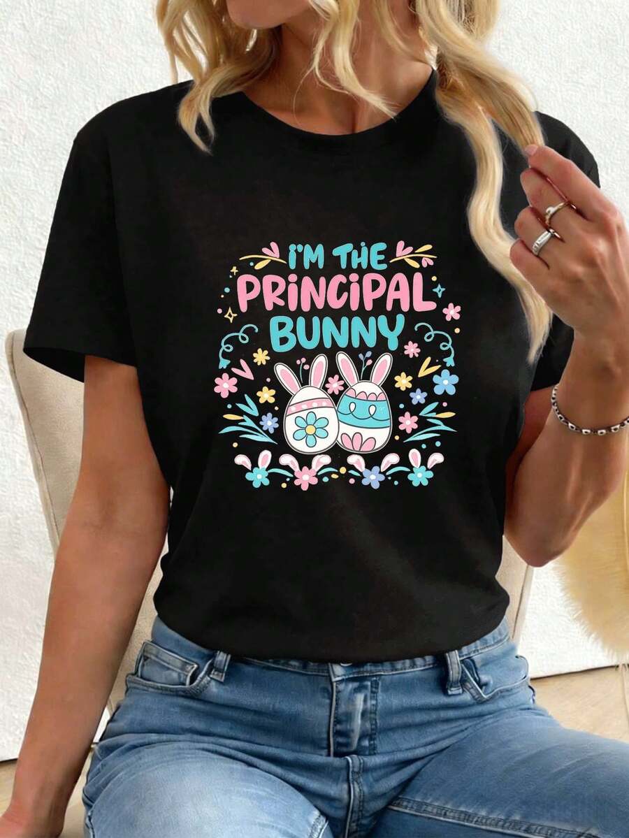 Women T-Shirts - Black - View 1
