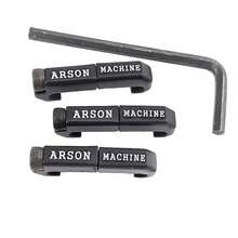 Bộ 3 chi tiết dẫn dây M-LOK, hệ thống quản lý cáp, nắp ray Picatinny, ốp tay cầm súng airsoft, dẫn hướng dây cố định. - A - Xem 6