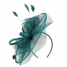Women's Tea Party Hat, Suitable For Derby Horse Racing, Cocktail Party, Wedding, Fancy Dress Party, Dinner Party And Special Occasions, Vintage Sweet Cute Women's Hair Accessory Headband - A - View 21