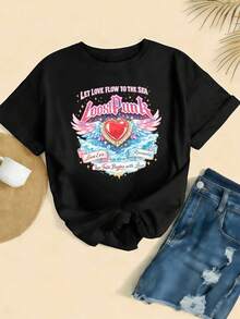 Women T-Shirts - Black - View 2