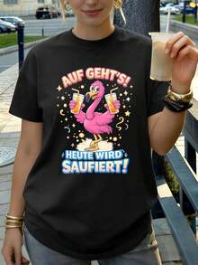 Women T-Shirts - Black - View 1