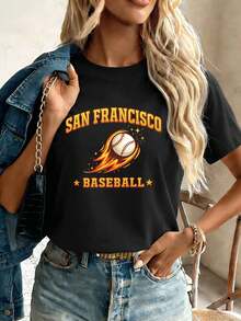 Women T-Shirts - Black - View 1