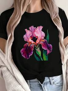 Women T-Shirts - Black - View 12