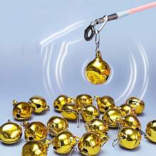 10 Buah Lonceng Alarm Ujung Joran Pancing, Lonceng Pancing, Lonceng Peringatan Gigitan Ikan, Alat Pancing Penting, Aksesori Pancing Pemasangan Cepat Satu Langkah, Cocok Untuk Memancing di Luar Ruangan - MultiWarna - View 7