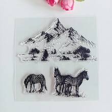 Transparente Tier Hund & Katze Stempel, DIY Grußkarten Dekoration Stempel/Siegel, Handgemachte DIY Fotoalbum Kartenherstellung Dekoration Stempel, Planer & Grußkarten - Tier - Übersicht 7