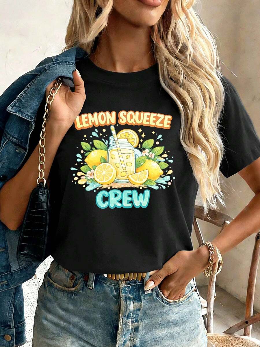 Women T-Shirts - Black - View 1