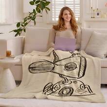 TADC Frog Jax Flannel Throw Blanket, The A-Amazing D-Digital Circus Cartoon Art Design, Soft Cozy Reversible Plush For Couch, Unique Pop Culture Gift For Fans,  Wall Home Decor For Bedroom Living Room - Nhiều màu 6 - Xem 2