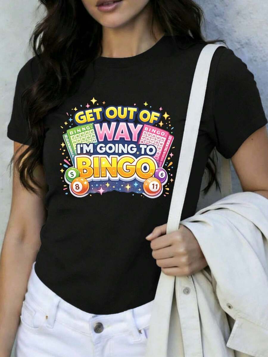 Women T-Shirts - Black - View 1