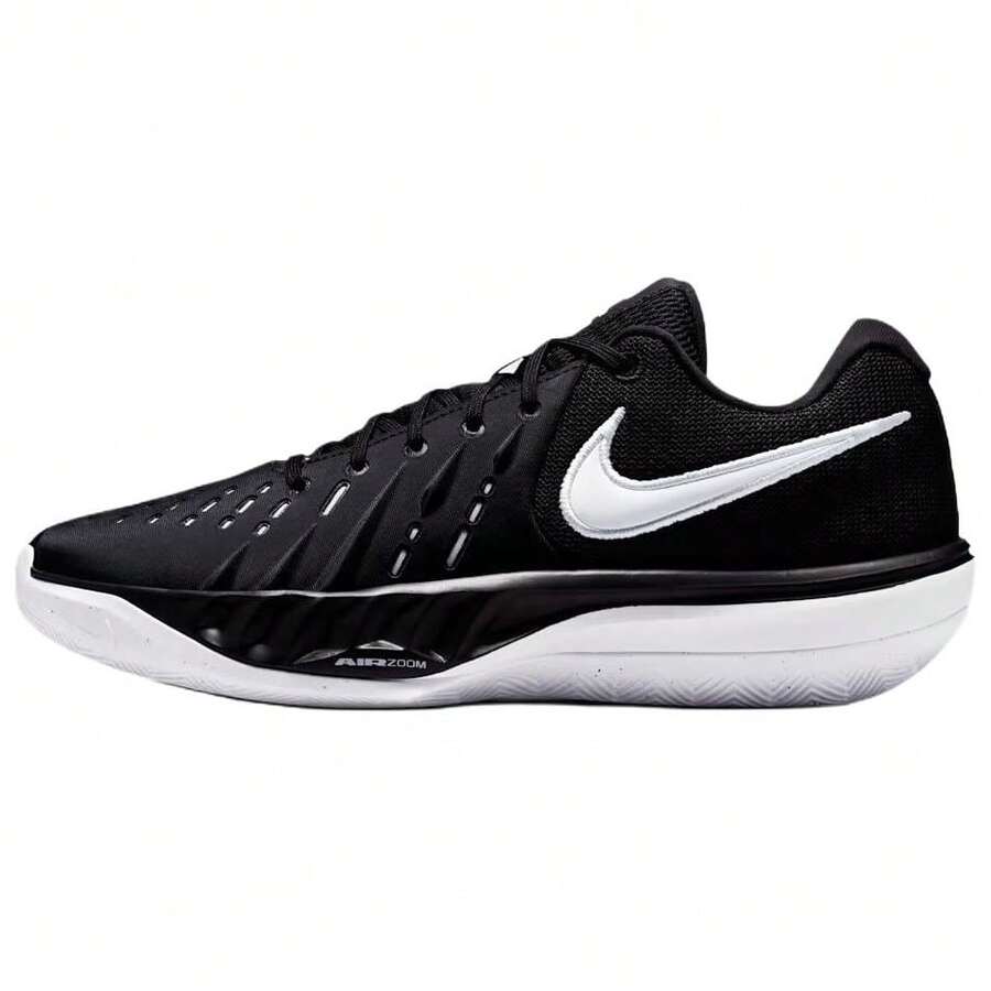 Nike Air Zoom G.T. Cut Academy 2 Abrasion Resistant Support Grip Basketball Shoes Unisex Black White Black And White - Black and White - View 1
