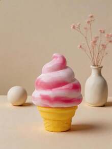 Squishy Ice Cream Stress Relief Toy, Adult Sensory Decompression Gadget, Squeeze Toy, Soft & Squishy, Suitable For All Ages, Ideal Gift For Holidays, Birthdays - one-size - View 5