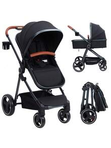 Baby Strollers - Black - View 4