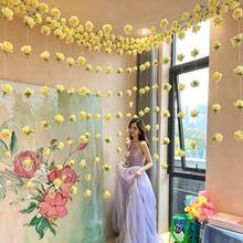Artificial Flower DIY Hanging Flower Curtain, Home Decor - Multicolor - View 5