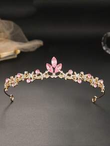 Phụ kiện đội đầu cô dâu thanh lịch và mộng mơ, vương miện công chúa đơn giản, phù hợp cho sàn diễn thời trang, các buổi họp mặt và lễ hội. - Ngôi sao - Xem 4