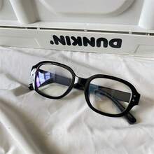 1 Pair Unisex Personalized Flat Lens Glasses, Suitable For Daily Wear, Work, And Study - Clear - View 8