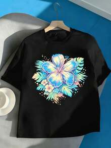 Women T-Shirts - Black - View 2