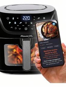 Freidora de Aire Con Wifi Digital Powerxl 5.7l Multifuncional - Tipo de Enchufe B USA (110-127V) - Ver 4