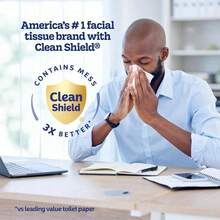 Ultra Soft 3-Ply Facial Tissues, 2 Flat Boxes, 120 Tissues Per Box | Hypoallergenic & Fragrance-Free, FSC-Certified Fibers, Wet-Resistant & Lint-Free, Gentle For Sensitive Skin & Babies, Suitable For Home & Office Use - 預設 - 查看 10