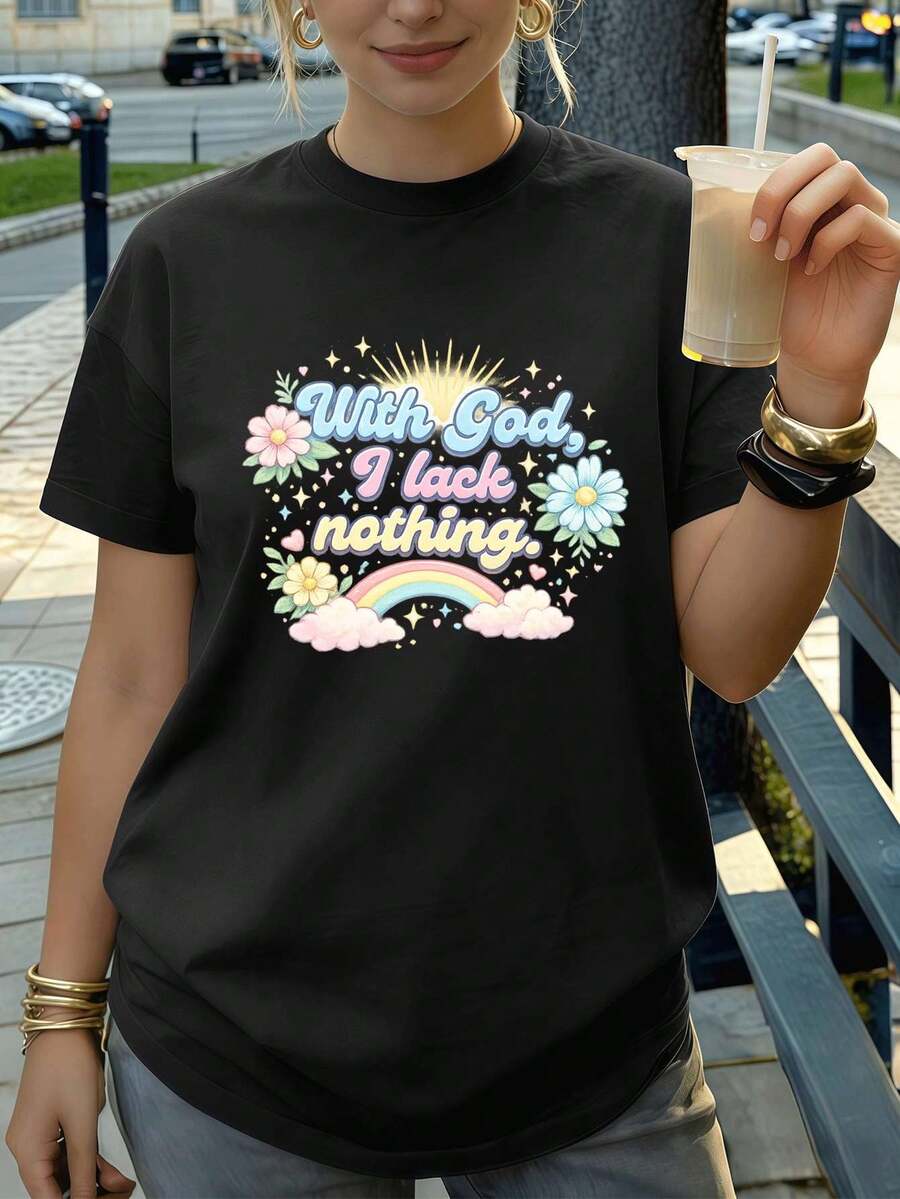 Women T-Shirts - Black - View 1