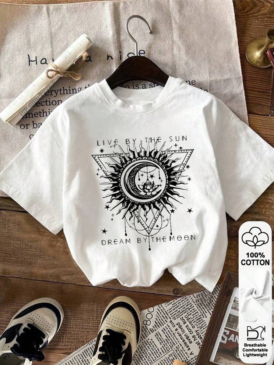 Women T-Shirts - [White] - View 1