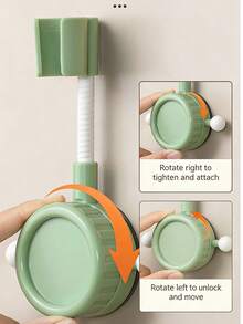 Adjustable Shower Head Holder With Suction Cup, Luxury Bathroom Shower Bracket - Shower Head Holder - White - View 8