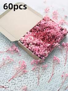 Bouquet de fleurs de Gypsophila réalistes - Style bohème, pour remplissage de vase, décoration de mariage, accents pour la maison et le bureau, fête, jardin, confection de cartes et artisanat DIY - Durable, très réaliste - Multicolore - Voir 30