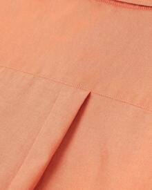 Men's Short-Sleeve Oxford Shirt, Regular Fit, Button-Down Collar, With Pocket. - 橙色 - 查看 3