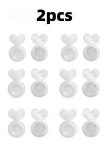 Earring Lifter Backs, Suitable For Heavy Earrings, Hidden Pads, Prevent Earlobe Sagging, Earring Enhancers, Fit For Stud And Dangle Earrings, For Women - One Size - View 8