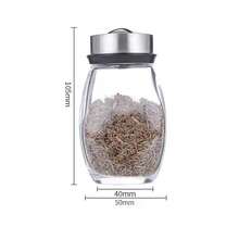 Premium Rotating Spice Rack - 7pcs Jar Set - Easy Access To Spices - Space-Saving Kitchen Storage Rack - Suitable For Countertop Or Cabinet - Modern Design, Perfect For Home And Dorm - A - View 4