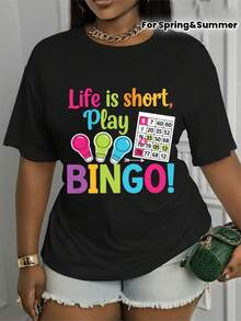 Women T-Shirts - Black - View 2