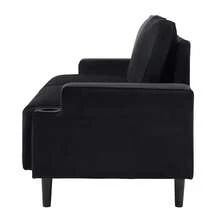 Sofas & Couches - Black - View 1