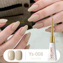 XEIJAYI 1pc 10ml, 60-Color Solid Gel Nail Polish For Choose, UV/LED Compatible Nail Art Gel Polish, For Salon And Home DIY Manicure - Multicolor - View 35