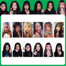 6张KATSEYE Cat's Eye GNALRY专辑周边迷你卡片，随机赠送广播演出卡 - 彩色 - 查看 3