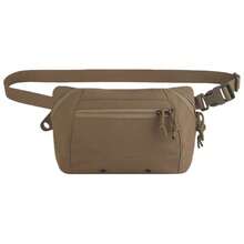 1PC Large Capacity Tactical Pack, Convertible Waist & Shoulder Bag With Hook & Loop System, Outdoor EDC Organizer With MOLLE Back - Multicolor - View 5